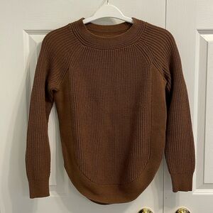 Brown Knit Sweater